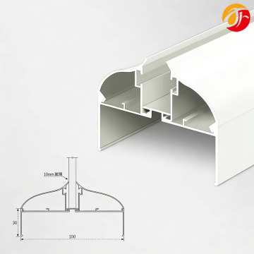 פרופיל אלומיניום לחלונות ארבעה צדדים לבניית מסגרות חלונות