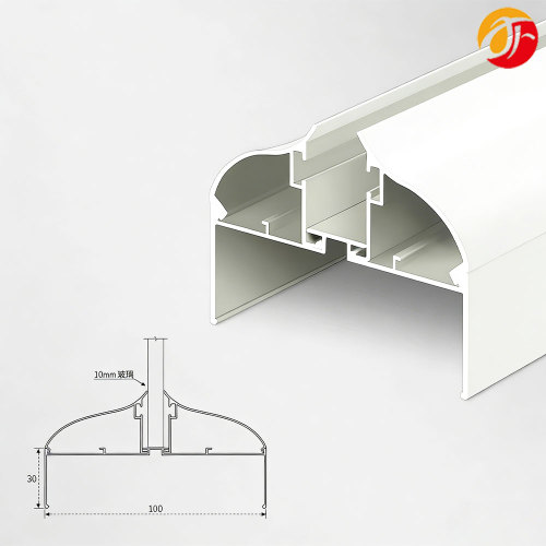 Pencere Çerçeveleri Oluşturmak için Dört Taraflı Pencere Alüminyum Profili