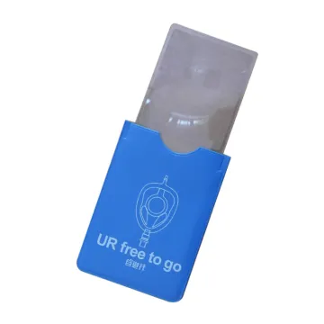 Factory Direct PVC Sheet Magnifiers with Colorful Frames for Reading