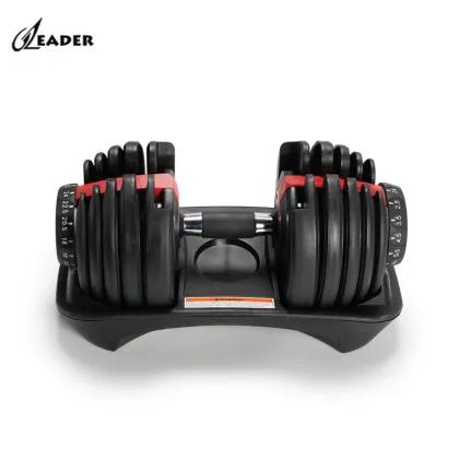 Quickly Adjustable Gym Equipment Fitness Steel Dumbbells - 5Kg to 50Kg