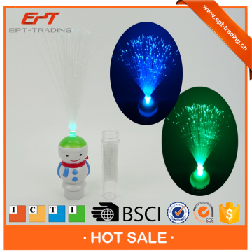 Light up fiber wand toys with candy toys tube