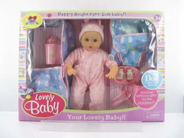 16" DOLL + SLEEPING BAGS