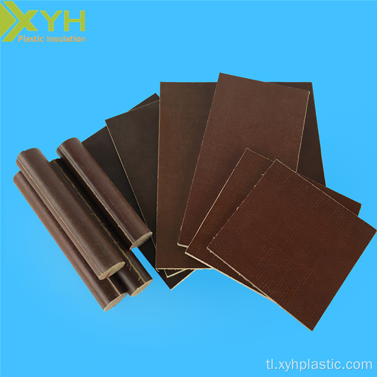 Kulay ng Kape Phenolic Cotton Cloth Fabric Sheet