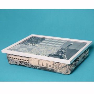Stylish laptop cushion tray