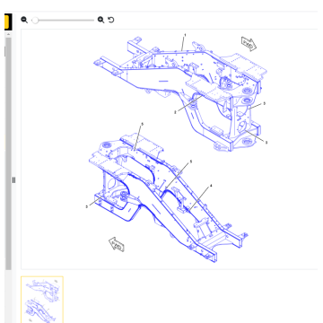 D9R Rear Frame Component 235-1085 Bulldozer Accessories