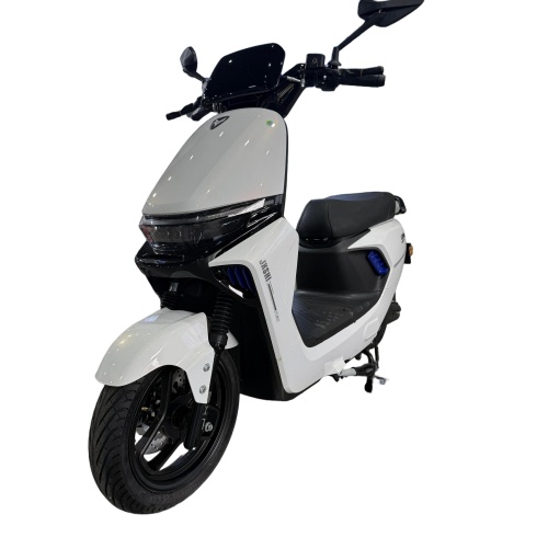 User-Friendly Electric Scooter with Black Accents