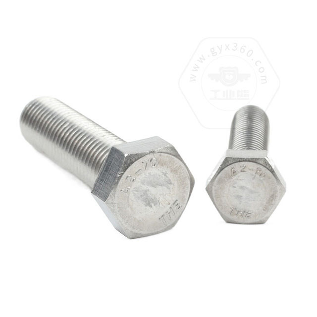 Hex Bolts Plainss304 Din933