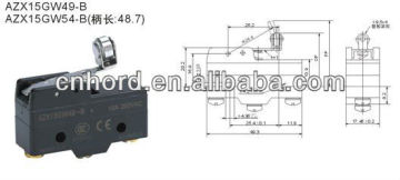 Micro Switch AZX15GW49-B AZX15GW54-B