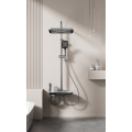 Exposed Rainfall Digital Display Bathroom Shower Set