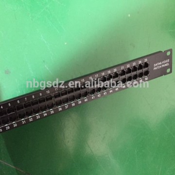 High Quality Manufactor 50 Port Patch Panel Cat3