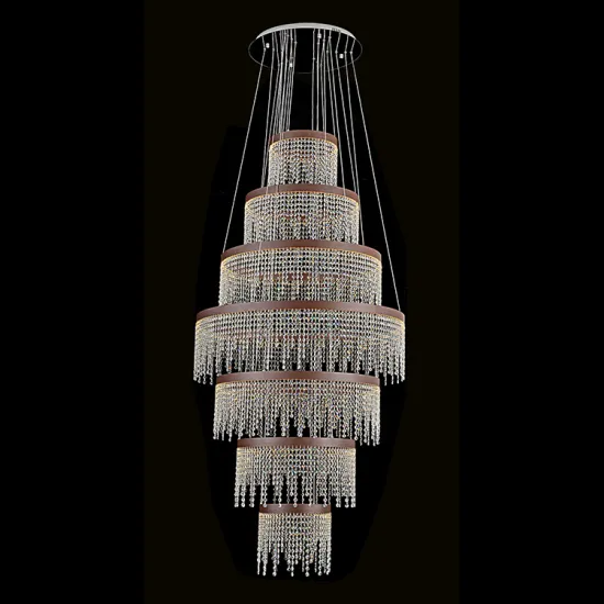 Crystal indoor decoration led chandelier pendant light