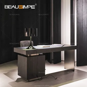 Modern Desk and Chair Home Office Set