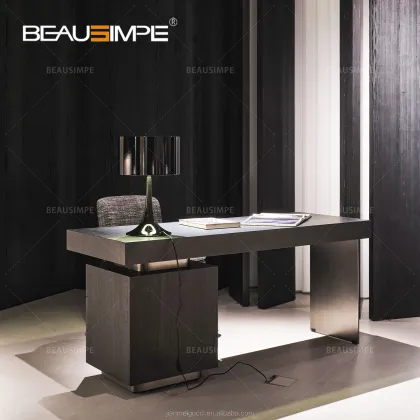 Modern Desk and Chair Home Office Set