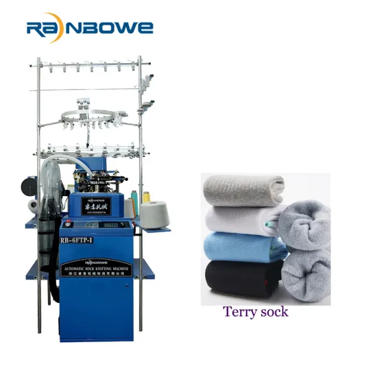 Industrial Socks Knitting Machine: RB-6FTP-I for Shoe Upper Manufacturing