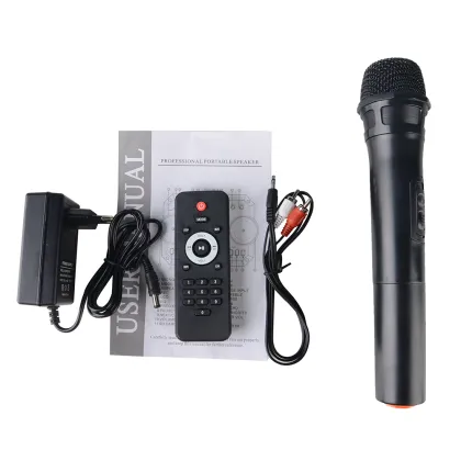 Bluetooth speaker watch power bank with wireless microphone