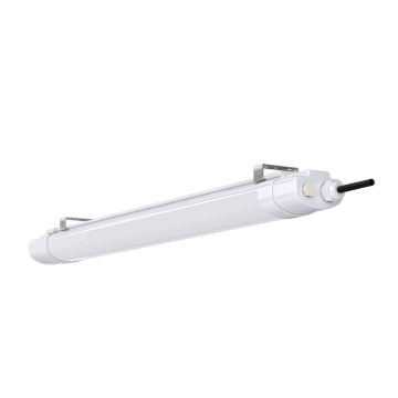 New arrival 2ft 4ft 5ft IP65 full pc inner aluminum fixture led tri-proof light housing