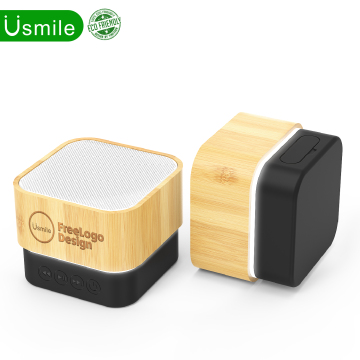 BT Wireless Rechargeable Eco-Friendly Portable Wooden Speaker