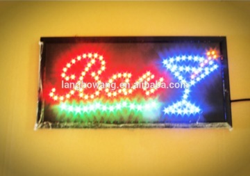 Customized high quality led Bar sign