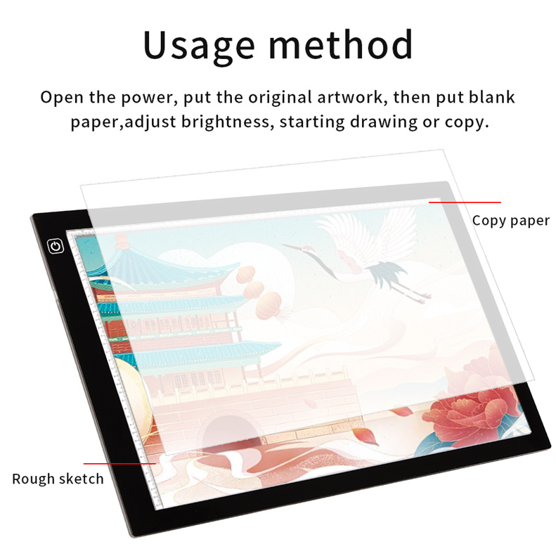 Suron USB LED LED Tracing Light Box لوحة رسم