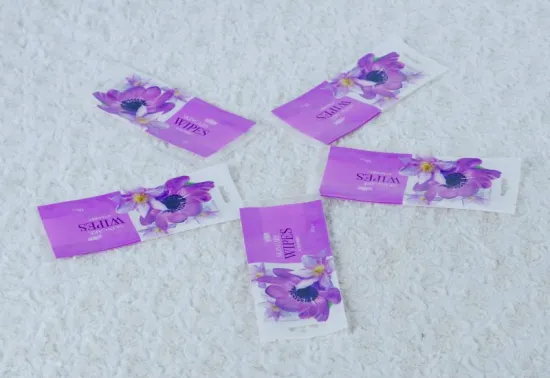 wet tissue plastic packaging bags,good barrier, lower water vapor permeability