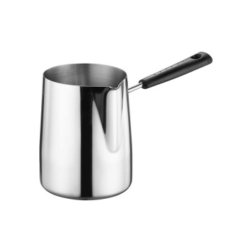 Stainless Steel Coffee Butter Milk Warmer with Spout