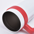 Large capacity insulated cold coffee cup