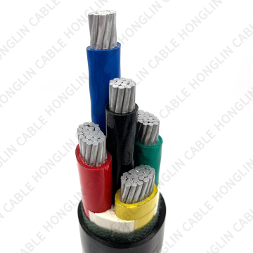 Factory Wholesale Customization: XLPE/PVC Insulated VLV 5 Core Copper/Aluminum Core Power Cable for Underground Construction