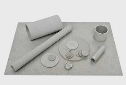 Sintered Metal Powder Component Metallic Film 316L