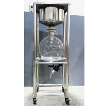 Système de filtration à vide à vide de laboratoire en verre 10L 50L 100L avec filtre à noix en acier inoxydable