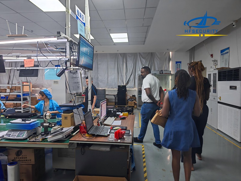 Kenyan Clients Visit HFSecurity Factory, Building a New Chapter in East African Healthcare Digitalization