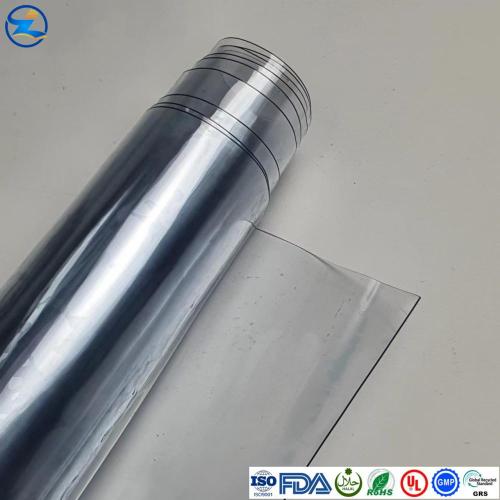 Soft Transparent Glossy Heat-sealing Laminatable PVC Films