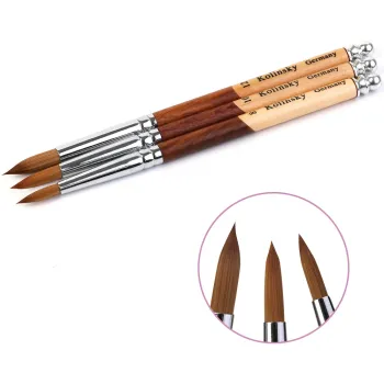Gelsky Kolinsky Acrylic Nail Brush Professional 100%