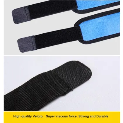 Tourmaline medical heated wrist wraps lifting support