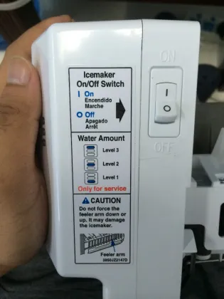 Ice maker for LG side by side refrigerator