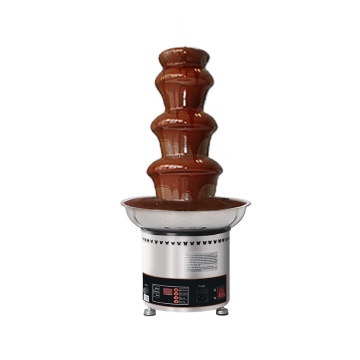 3 kgs 4 vassoi Fountana di cioccolato per feste e hotel - certificato CE 110 V/220 V/240V 30-110 gradi