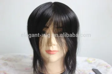 Elegant-wig cheap toupee for men, hair pieces for top of head wholesale price