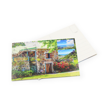 Custom Printing Service: Design Your Personalized Thank You Greeting Cards and Postcards with Logo for Tourist City Promotion