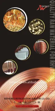 various sizes pvc&pe Copper pipe and Copper fitting