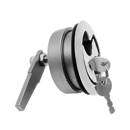 AISI 316 Stainless Steel Anti-Corrosion Mirror Polished Turning Lock for Boats