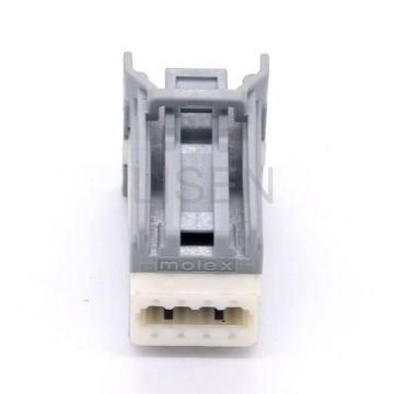 Automotive Molex Grey Unsealed Female Receptacle 8 Pins Connector For Car