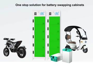 Outdoor 5 Slots Electric Bike Bettery Swapping Station
