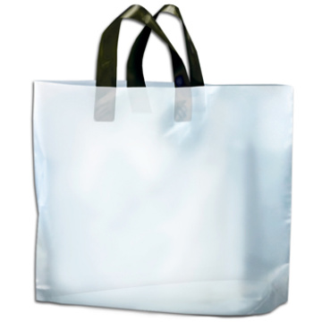 Custom Soft Loop Handle Plastic Bags