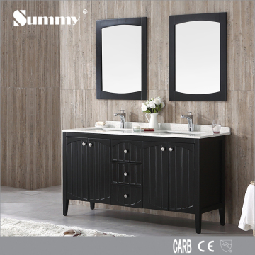 bathroom cabinet double sink