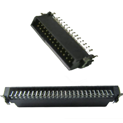 1.27mm SMT Right Angle SMC Male BTB Connector