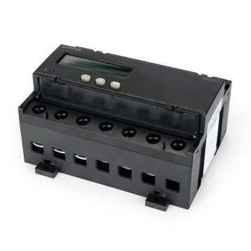 Three-Phase Din Rail Energy Meter Power Monitoring Tools