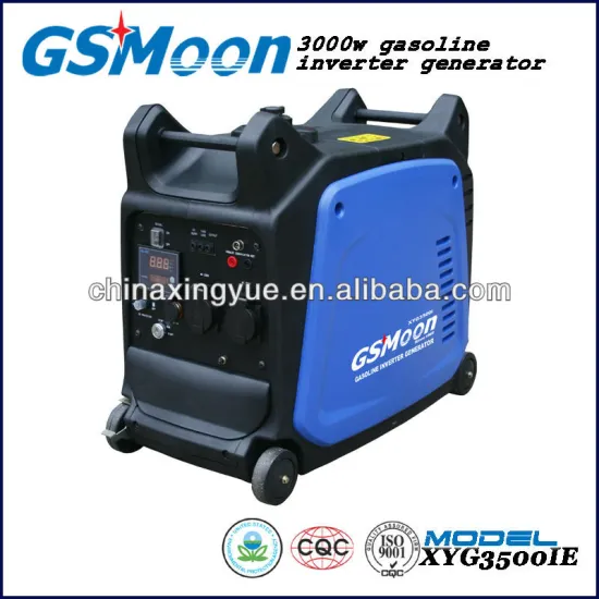 New 3.5kw EPA approval Electric and remote start Gasoline Digital Inverter Generator