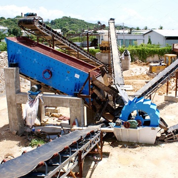 Low Price Bucket Wheel Sand Washing Machine for Mining and Stone Crusher Plants