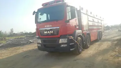 Brand New Arrival MAN CAFS foam fire truck