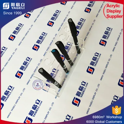 Home decorative clear transparent acrylic pen holder