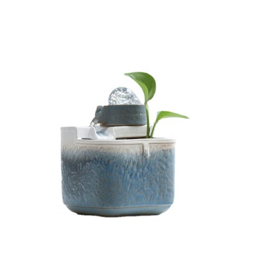 Moderne Innenminikkeramikwasserbrunnen - Einfaches Geschenk für Wohnkultur